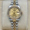 Rolex Lady-Datejust 26 Champagne Diamond Ref 69173G - 4