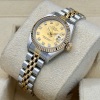 Rolex Lady-Datejust 26 Champagne Diamond Ref 69173G - 6