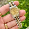 Rolex Lady-Datejust 26 Champagne Diamond Ref 69173G - 10