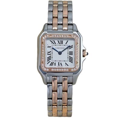 Cartier Panthere Steel Rose Gold Medium