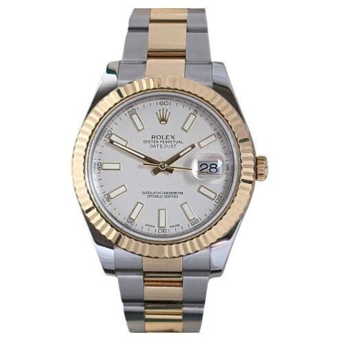Rolex Datejust II Ivory Dial 41mm 116333