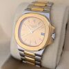 Patek Philippe 3800 Nautilus Two Tone Champagne Dial 37.5mm ~1990s - 3