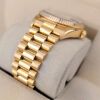 Rolex 18038 Day-Date 36 Blue Vignette Diamond Dial 36mm 1978 Box & COA - 6