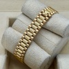 Rolex Lady-Datejust 26 White Diamond 18K Yellow Gold President Ref 69178 - 7