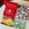 Rolex Lady-Datejust 26 White Diamond 18K Yellow Gold President Ref 69178 - 10