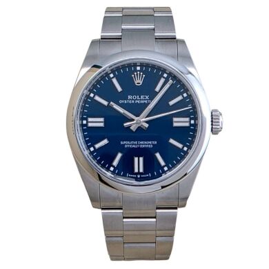 Rolex Oyster Perpetual 41 134300 Med Blue Dial