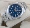 Rolex Oyster Perpetual 41 134300 Med Blue Dial - 4