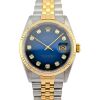 Rolex 16233G Datejust Vignette Blue Diamond Dial 36mm 1998 Pouch & RSC