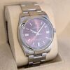 Rolex 116000 Oyster Perpetual Red Grape Dial 36mm 2017 Box & Papers - 3