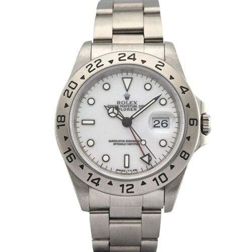 Rolex 16570 Explorer II Polar Dial 40mm 1998 Box & Papers