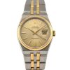 Rolex 17013 Datejust Oysterquartz Two Tone Champagne Dial 36mm 1986