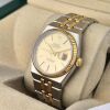 Rolex 17013 Datejust Oysterquartz Two Tone Champagne Dial 36mm 1986 - 3