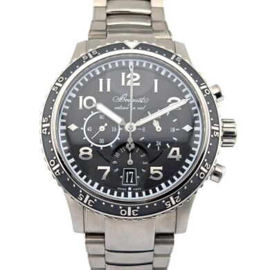 Breguet 3810TI/H2/TZ9 Type XXI Transatlantique Titanium 42mm 2015 With Papers