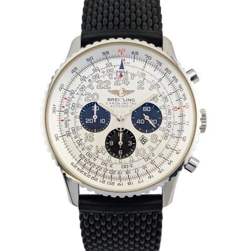 Breitling A22322 Navitimer Cosmonaute 24hr Format Silver 41.5mm 2001