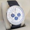 Breitling A22322 Navitimer Cosmonaute 24hr Format Silver 41.5mm 2001 - 2