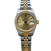 Rolex Lady-Datejust 26 18K Yellow Gold Champagne Ref 69173