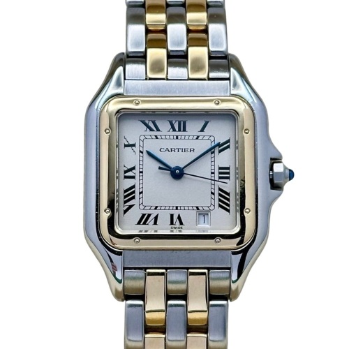 Cartier Panth&egrave;re White Romans Medium 18K Yellow Gold Ref 1100
