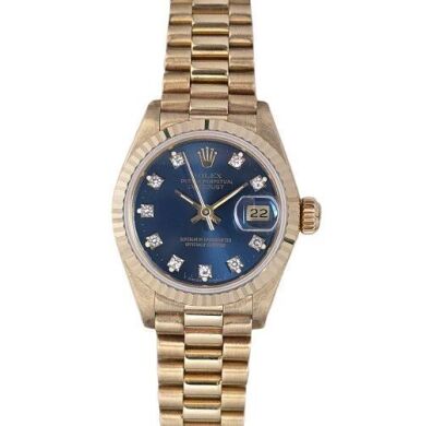 Rolex Lady-Datejust 69178 Blue Diamond