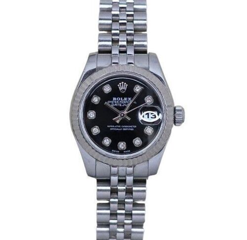 Rolex Lady-Datejust 179174 Black Diamond