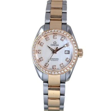Omega Seamaster Aqua Terra 2365.75.00 Factory Diamonds