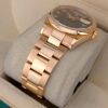Rolex 118205 Day-Date 36 18k Rose Gold Black Dial 36mm 2007 Box & Papers - 6