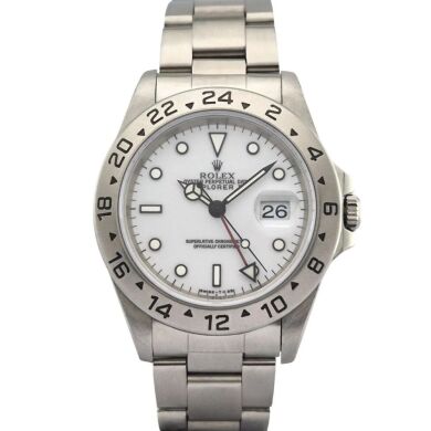 Rolex 16570 Explorer II Polar Dial 40mm 1998 Box & Papers