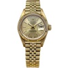 Rolex Lady-Datejust 26 Champagne Stick 18K Yellow Gold Jubilee Ref 69178