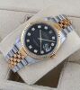 Rolex Datejust 36 Black Diamond Dial 16233G - 3