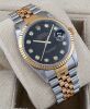 Rolex Datejust 36 Black Diamond Dial 16233G - 4