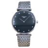 Longines Le Grand Classique Quartz Diamonds Black 38mm