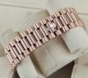 Rolex Day-Date 228345RBR Chocolate Baguette Dial Factory Diamonds - 8