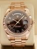 Rolex Day-Date II 218235 Chocolate Dial - 4