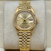 Rolex Lady-Datejust 26 Champagne Stick 18K Yellow Gold Jubilee Ref 69178 - 3