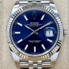 Rolex Datejust 41 Sunburst Blue Dial 2020 LIKE NEW - 3