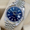 Rolex Datejust 41 Sunburst Blue Dial 2020 LIKE NEW - 5