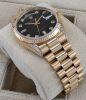 Rolex Day Date 18388 Black Diamond Dial - 7