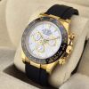 Rolex 116518LN Cosmograph Daytona Oysterflex 18k Yellow Gold 40mm 2021 Box & Papers - 4