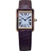 Cartier Tank Solo White Romans 18K Rose Gold Ref W5200024 2021