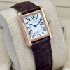 Cartier Tank Solo White Romans 18K Rose Gold Ref W5200024 2021 - 7