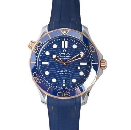Omega Seamaster Diver 300 Sedna Gold 210.22.42.20.03.002 2024 Model $15,200 RRP