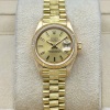 Rolex Lady-Datejust 26 Champagne Bark President 18K Yellow Gold Ref 69278 - 2