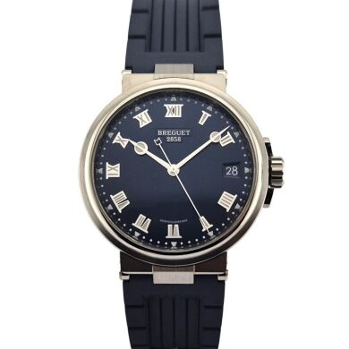 Breguet 5517TI/Y1/5ZU Marine Titanium Blue Dial 40mm 2023 Box & Papers