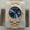 Rolex Day-Date 36 Blue Diamond Dial Ref 18238 18K Yellow Gold President - 2