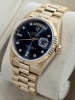 Rolex Day-Date 36 Blue Diamond Dial Ref 18238 18K Yellow Gold President - 3