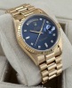 Rolex Day-Date 36 Blue Diamond Dial Ref 18238 18K Yellow Gold President - 6