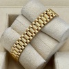 Rolex Lady-Datejust 26 Champagne Diamond 18K Yellow Gold President Ref 69178 - 8