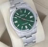 Rolex Oyster Perpetual 41 124300 green dial - 4