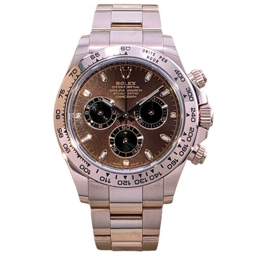 Rolex Daytona 116505 Rose Gold Brown Dial