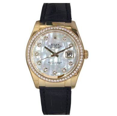 Rolex Datejust 36 MOP Factory Diamonds 116188