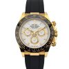 Rolex 116518LN Cosmograph Daytona Oysterflex 18k Yellow Gold 40mm Box & Papers